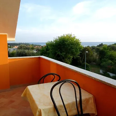 Klimatisierte In Zambratija Mit Grill Und Meerblick Apartment *
